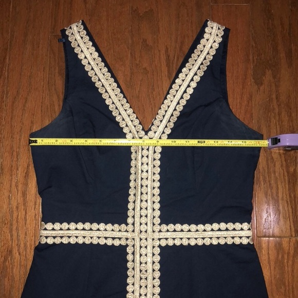 Lilly Pulitzer Bentley Dress Navy (size 4) - Picture 7 of 8